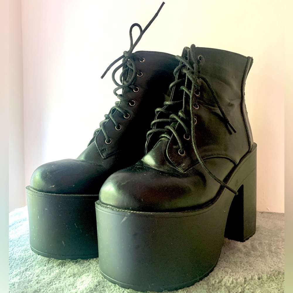 Dolls Kill Platform Boots